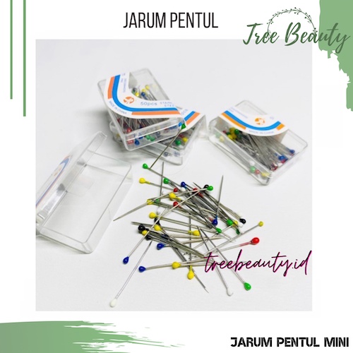 Jarum Pentul Mini / jarum pentul hijab 1 box stainlees jarum hijab jilbab murah Fashion