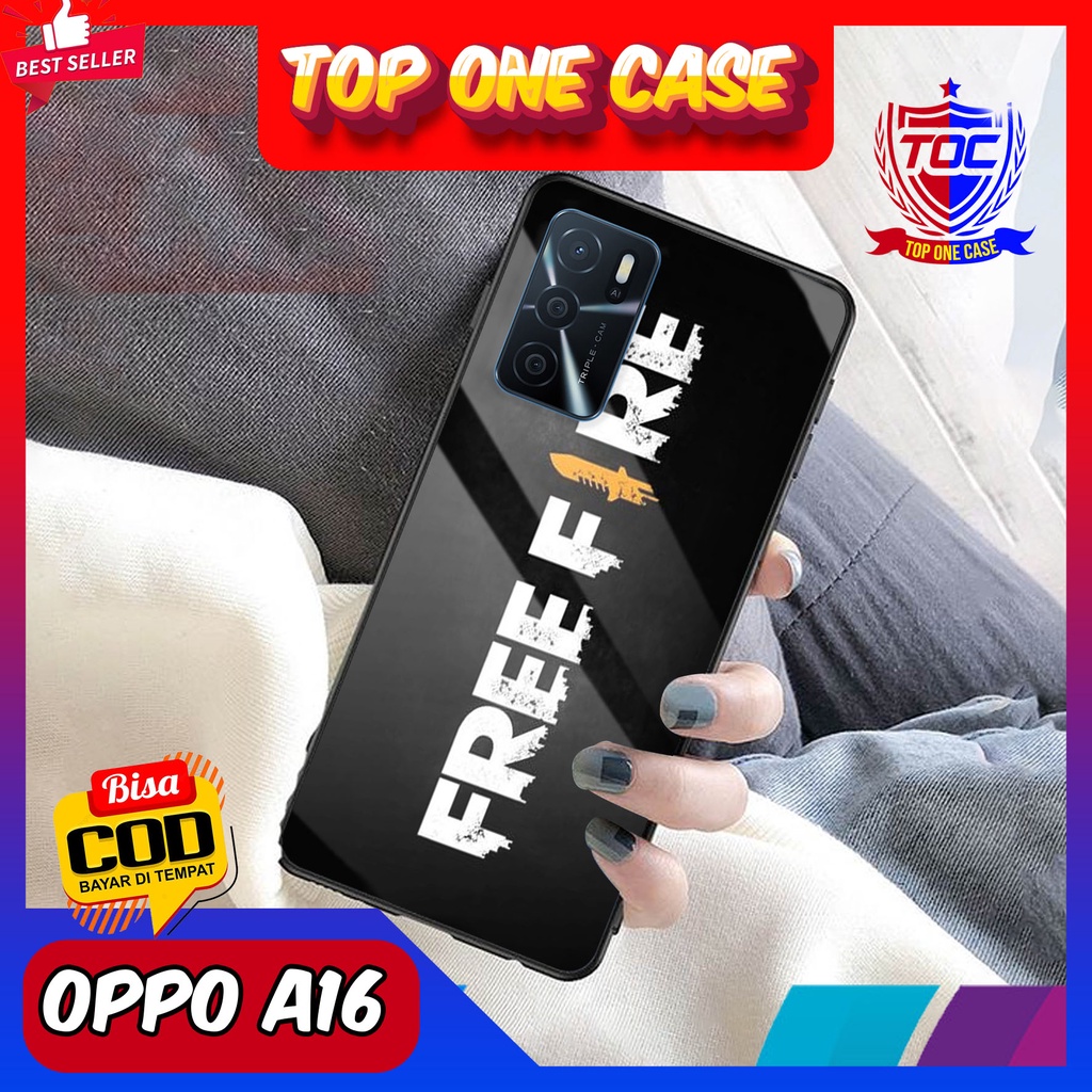 Case OPPO A16 - Casing OPPO A16 Terbaru Top One Case [ MOTIF GAME FF ] Casing Hp OPPO A16 - Silikon 