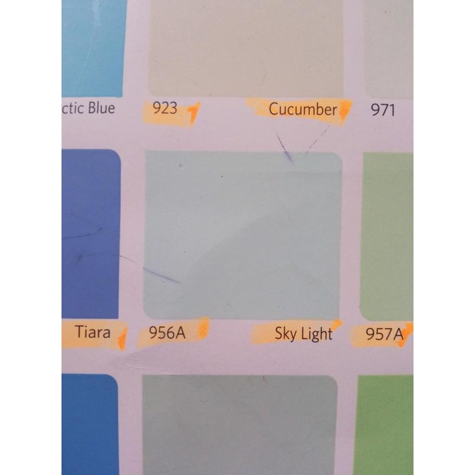 Cat Tembok 956A Sky Light Biru Muda Vinilex 5kg Interior Dinding Rumah citrab44 Juara