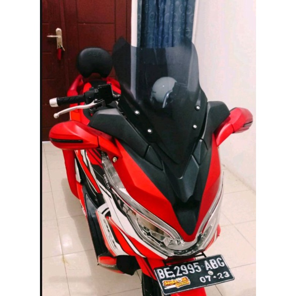 TAMENG MHR SET PLUS SPION LIPAT HONDA PCX 150  NEW LOKAL tameng pcx 150 original mhr kedok pcx 150 c