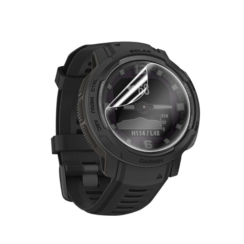 Smart Watch Front Film Full Coverage Screen Film Watch Hydrogel Film HD Tempered Film Anti-fingerprint Watch Protection Film Untuk Garmin Instinct Crossover