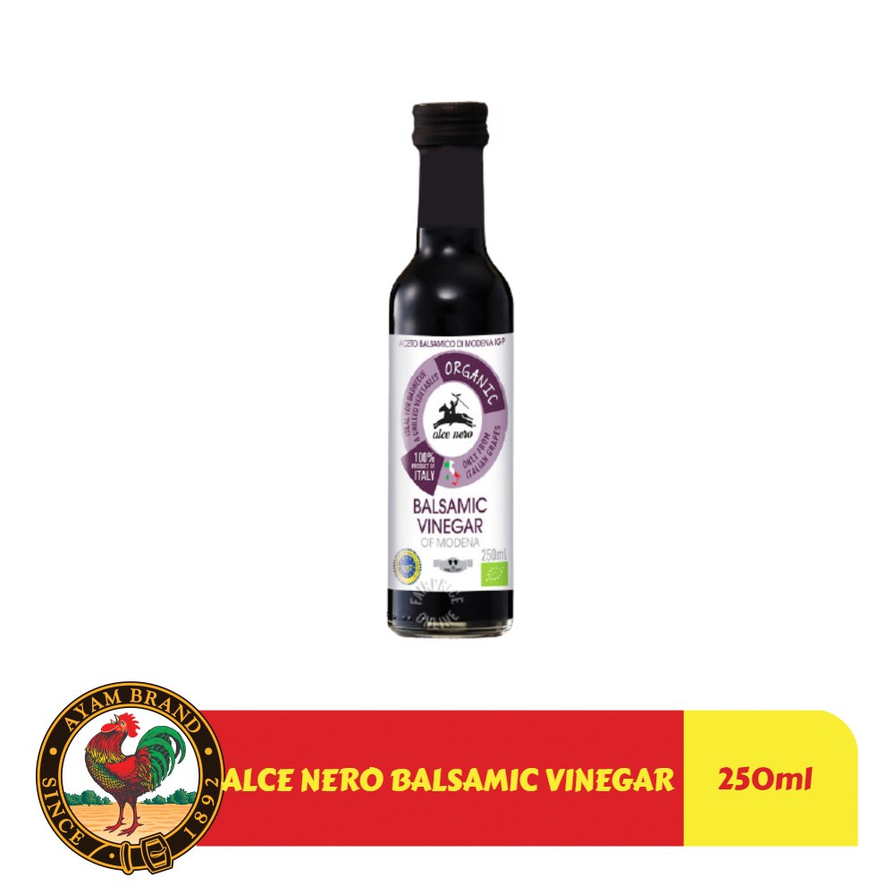 

Alce Nero - Cuka Balsamic Anggur Organik 250ml