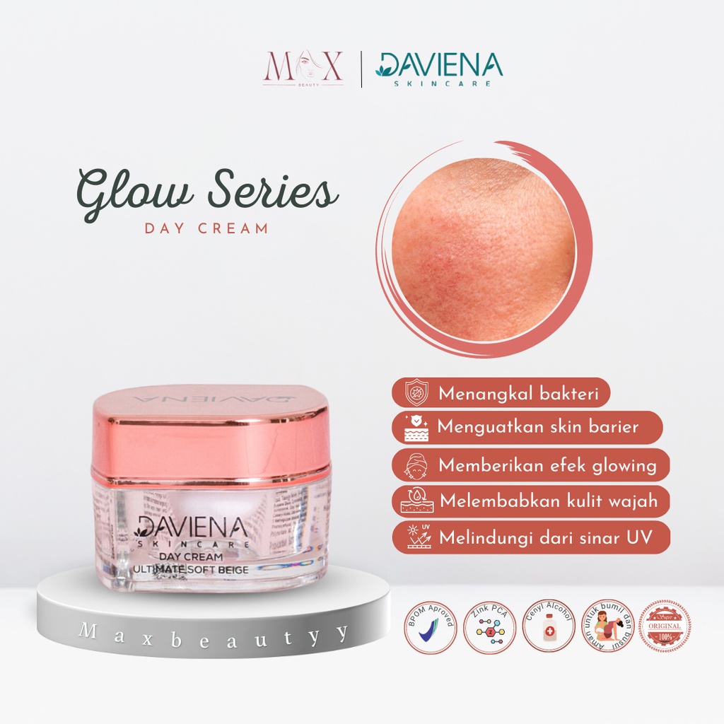 Daviena Skincare Day Cream Glowing Series