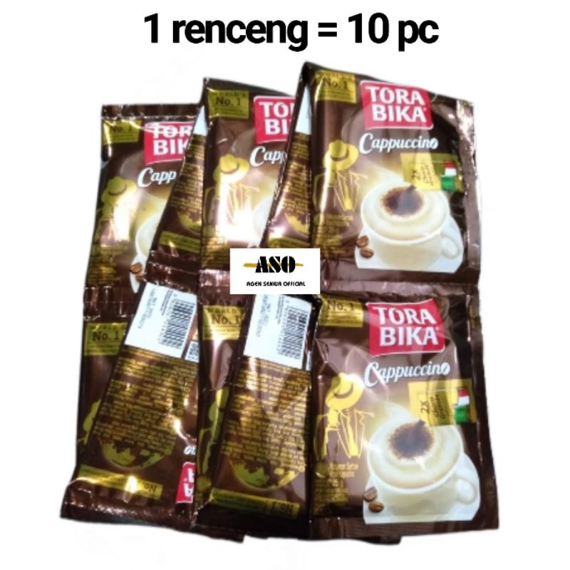 

KOPI TORABIKA CAPPUCINO + GRANULAR 25gr RENCENG ( ISI 10)