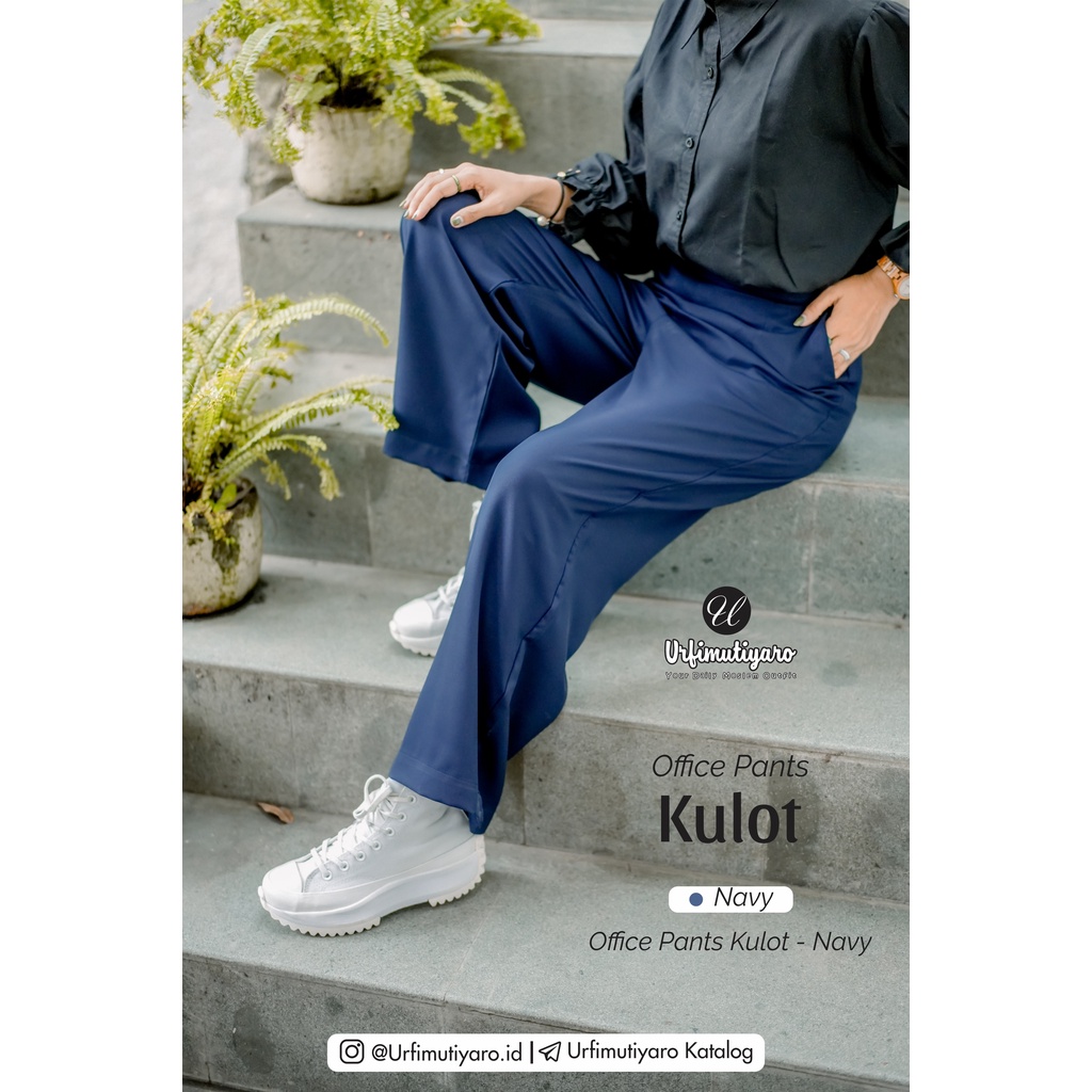 OFFICE PANTS BAGGY/CULLOTE