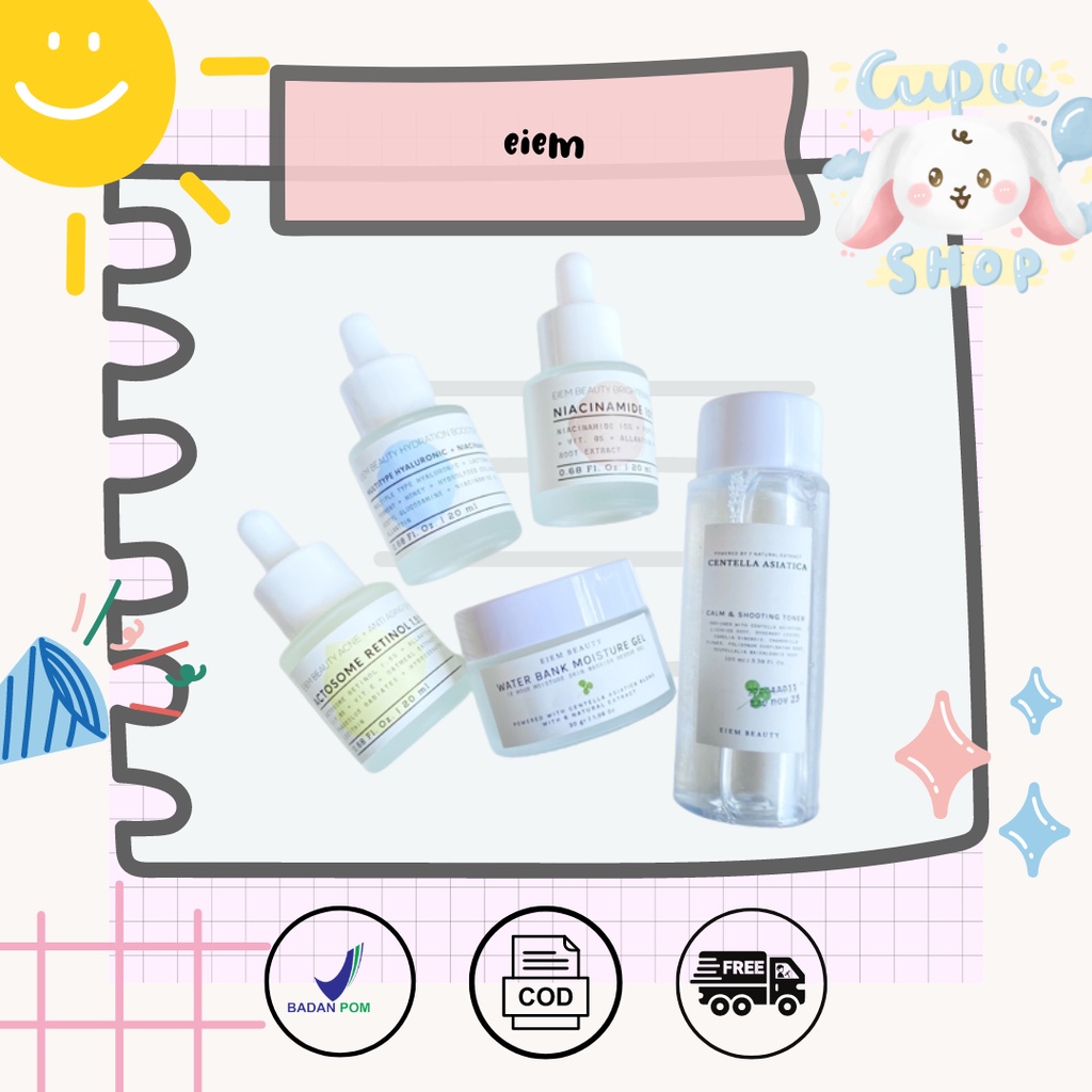 Jual Eiem Beauty Serum / Toner / Moisturizer BPOM Shopee Indonesia