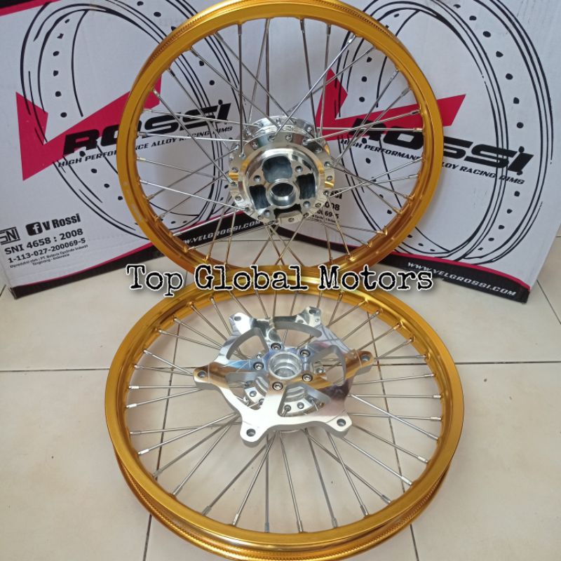 Velg Sonic 150r Sepasang Depan Belakang / Pelek Velk Sonic150R