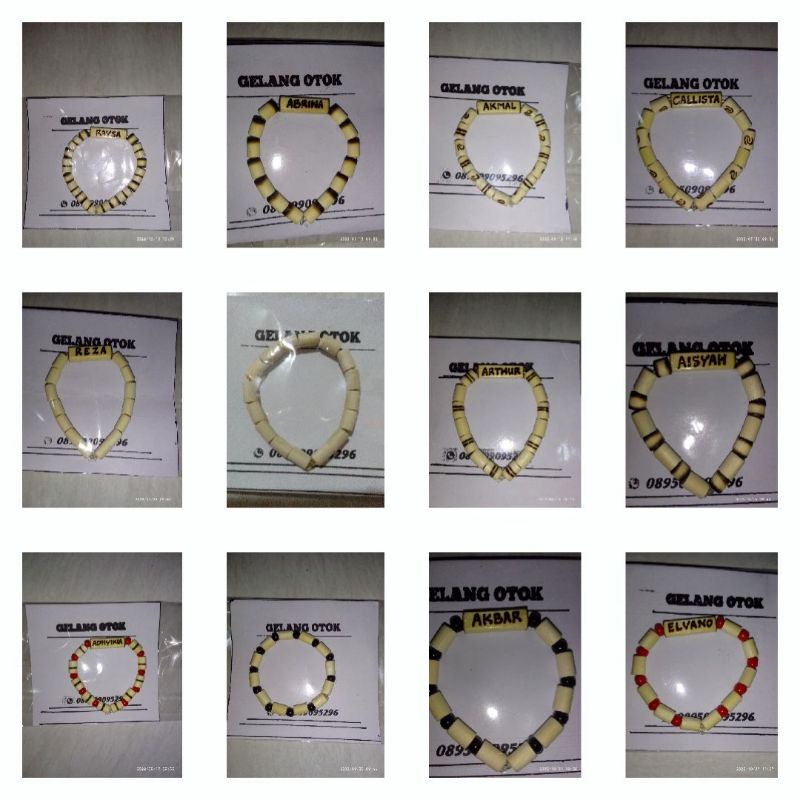 Gelang Otok bayi/gelang sawan/gelang bayi/accesories bayi