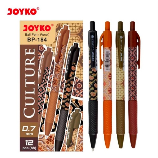 

[ISTY] Pulpen Joyko Bp - 184 ( Batik) Culture