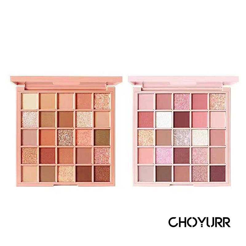 【COD】Eyeshadow Palette 25 Warna Eyeshadow Palette Pearlescent Matte  Waterproof Tahan Lama Korea Original Import Makeup-CH