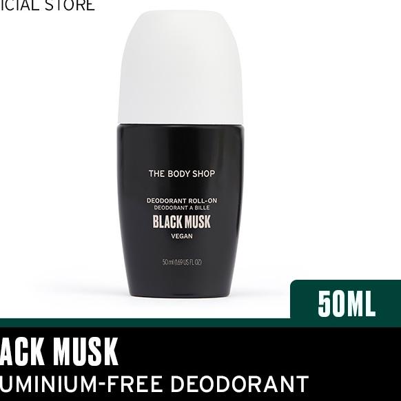 ❅ The Body Shop Black Musk Deodorant Roll-On 50ml ✷