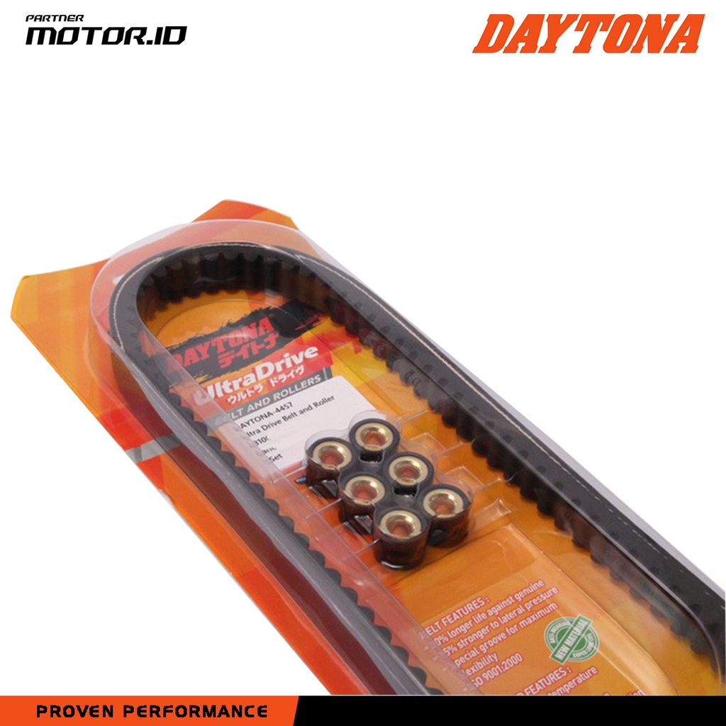V-BELT VANBELT ROLLER SET DAYTONA YAMAHA AEROX 155