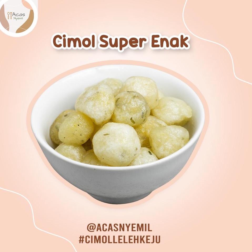 

Ready Stok CIMOL TANPA ISI KEJU