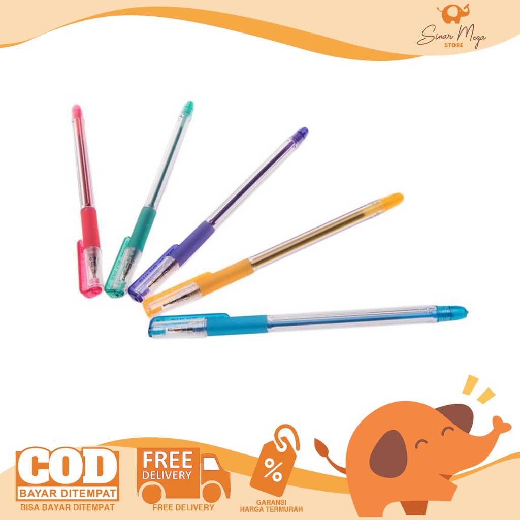 

Pulpen Pena Standard B'Live Black&Blue Unik Murah
