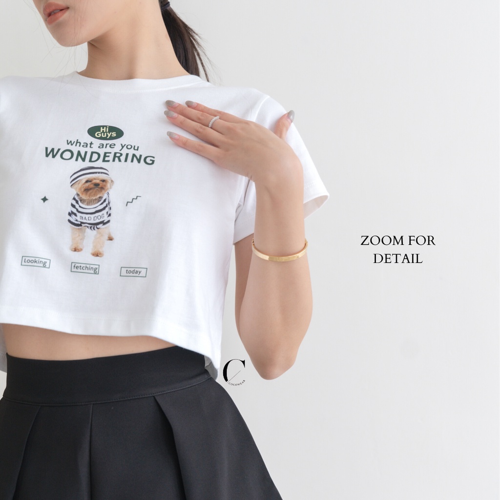 PET TOP - CROP TOP PREMIUM WANITA