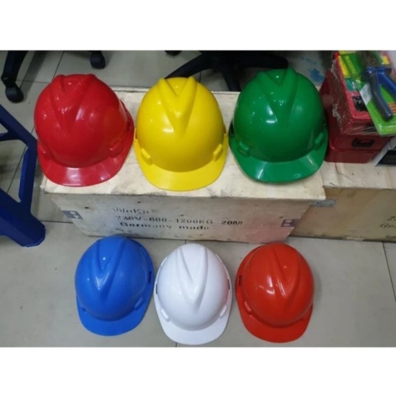 Helm Safety V-Gard Proyek SNI / Helm Proyek SNI Safety Helmet
