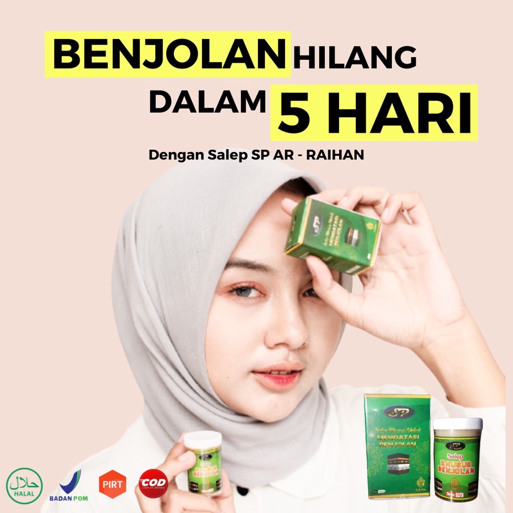 ( TERLARIS ) SALEP KHUSUS BENJOLAN AR-RAIHAN - MENGOBATI BENJOLAN - GONDOK - TUMOR - obat kista - be