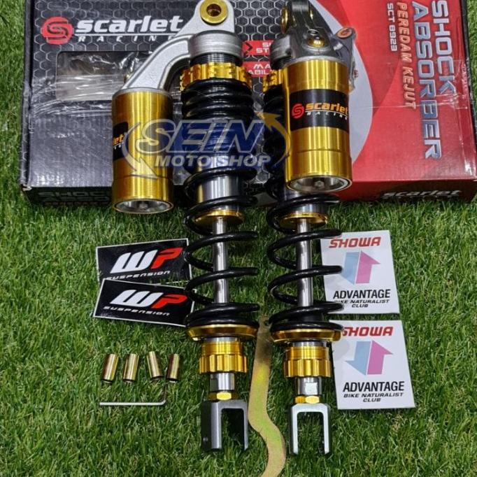 Shock Breaker Scarlet Nmax Pcx Xmax Wp Showa 340 350 mm Original Best Seller