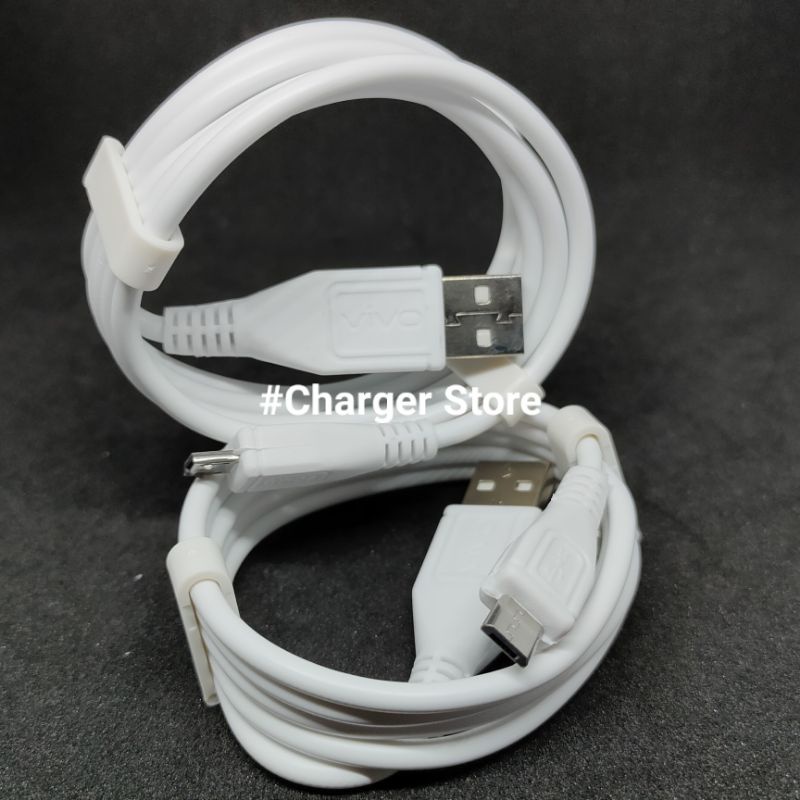 Kabel Data Vivo V9 V15 V5 V5S V7 V9 V7 Plus ORIGINAL Micro USB Support Semua hp Fast Charging