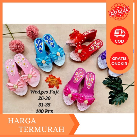Sendal Sepatu Hells Hak Kaca 3 Cm Anak Perempuan Kc 19 Sepatu Anak Cewek Sendal Pesta Anak Perempuan