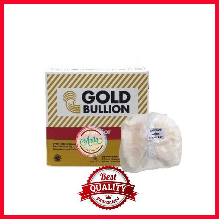 

(ANI) Gold Bullion Margarin Putih / Shortening Repack 1 Kg