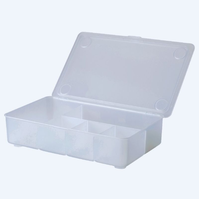 box penyimpanan serbaguna |ikea storage box|box putih transparant