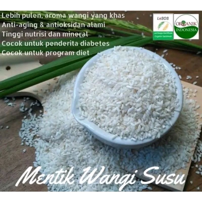 

BERAS MENTIK WANGI SUSU ORGANIK SOSOH LANGSUNG DARI PETANI