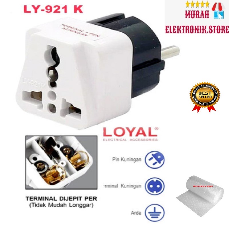 COLOKAN - STEKER LOYAL LY-921K SERBAGUNA