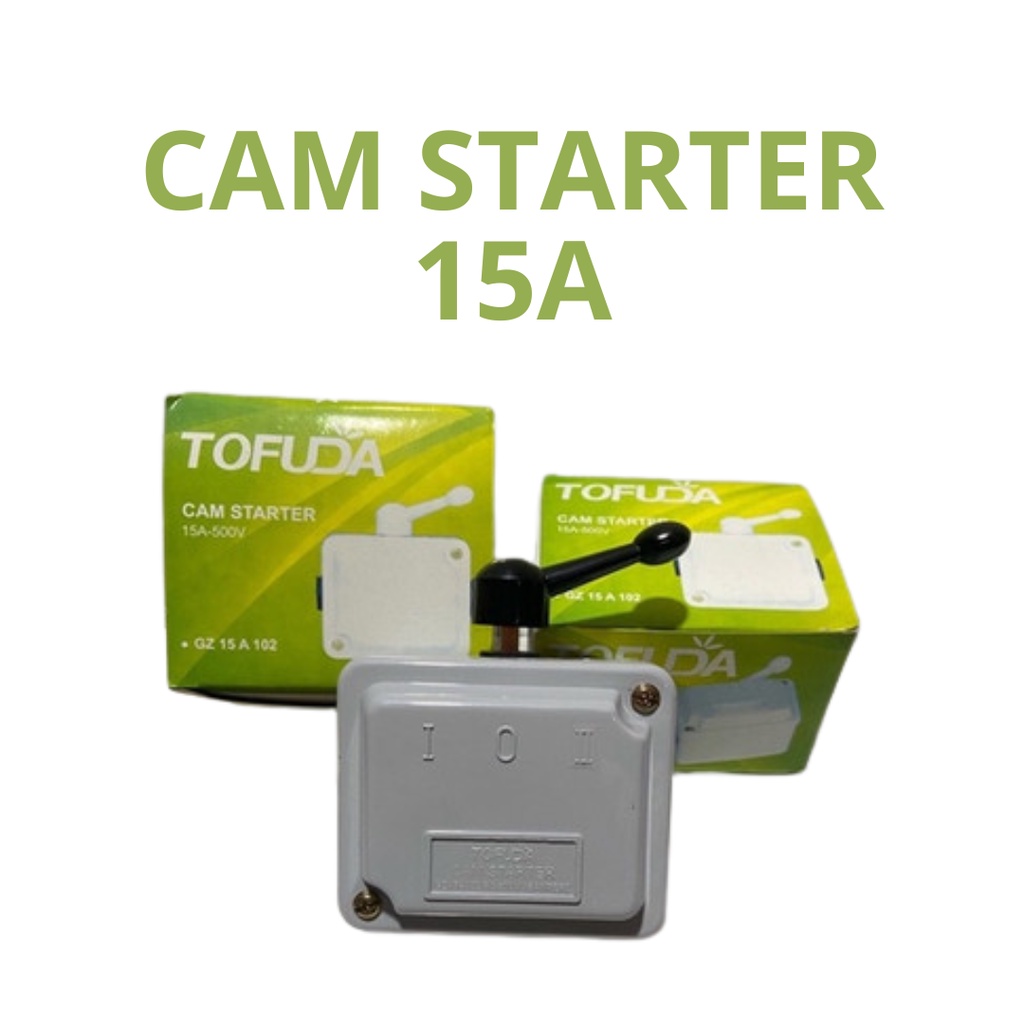 CAM STARTER 15A OHM SAKLAR GENSET TUAS GENSET 15A SAKLAR LISTRIK 15A