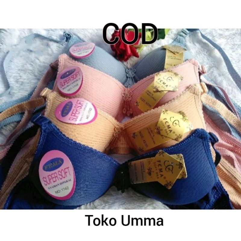 BH FEMA TANPA KAWAT KAIT 3/BRA FEMA CUP BESAR