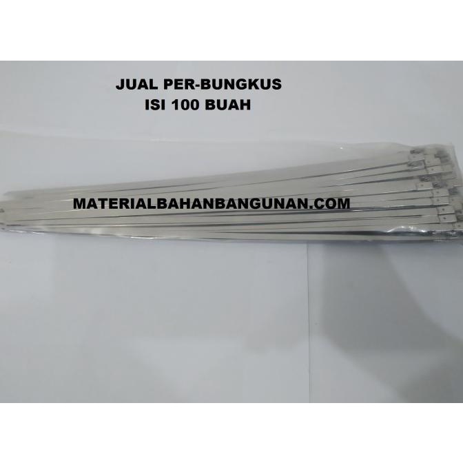 

Sabuk Marker Ties 35 cm Kabel Ties Stainless Self Locking Zip PerPack citrab44 Segera Beli