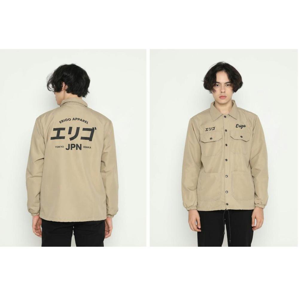 Big Sale?? ERIGO COACH JACKET JAPAN FREE STIKER I JAKET COACH ERIGO I JACKET FUJINKAI I JAKET PARASU