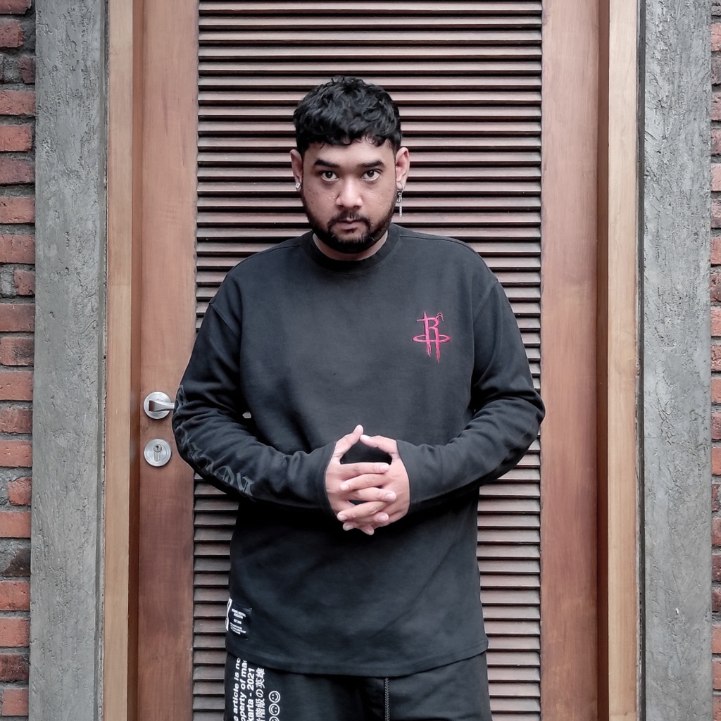 Jaket vintage celana kaos varsity sukajan hoodie crewneck second Houston Rockets NB A Team Embroider