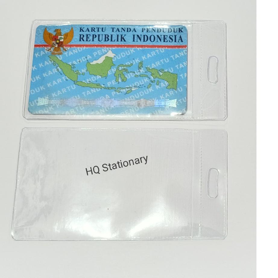 

스 Plastik Cover untuk ID Card - 1 pack (isi 100 pcs) Terbaru