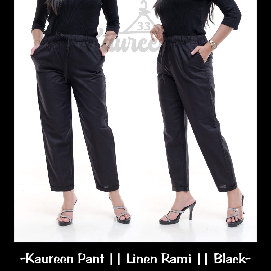 CELANA WANITA Linen Pants CELANA KEKINIAN BAGGY PANTS CELANA WANITA TERLARIS CELANA LINEN