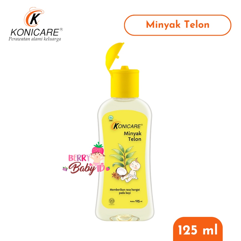 Konicare Minyak Telon Bayi Anak Hangat &amp; Pereda Perut Kembung 125 Ml Berry Mart