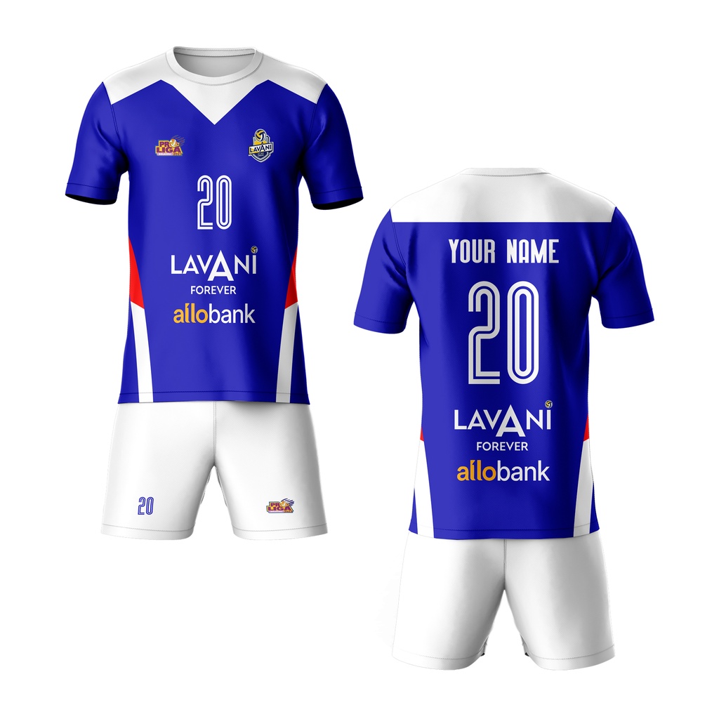 Baju Kaos Jersey Olahraga Voli Volley Pro Liga Lavani 2023 Custom Full Printing