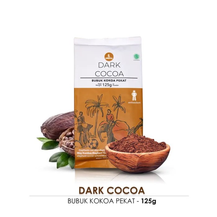 

[BISA COD] Timurasa dark COCOA Powder 125gr / Bubuk Coklat