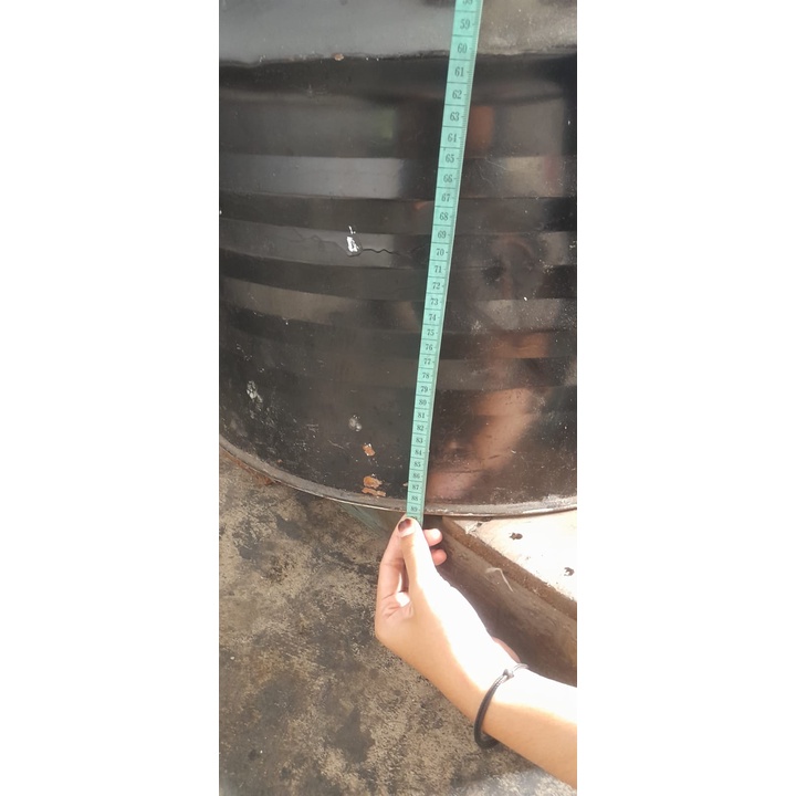 Drum Besi 200 Liter / Tempat Penampungan Air / Tong Sampah Besi