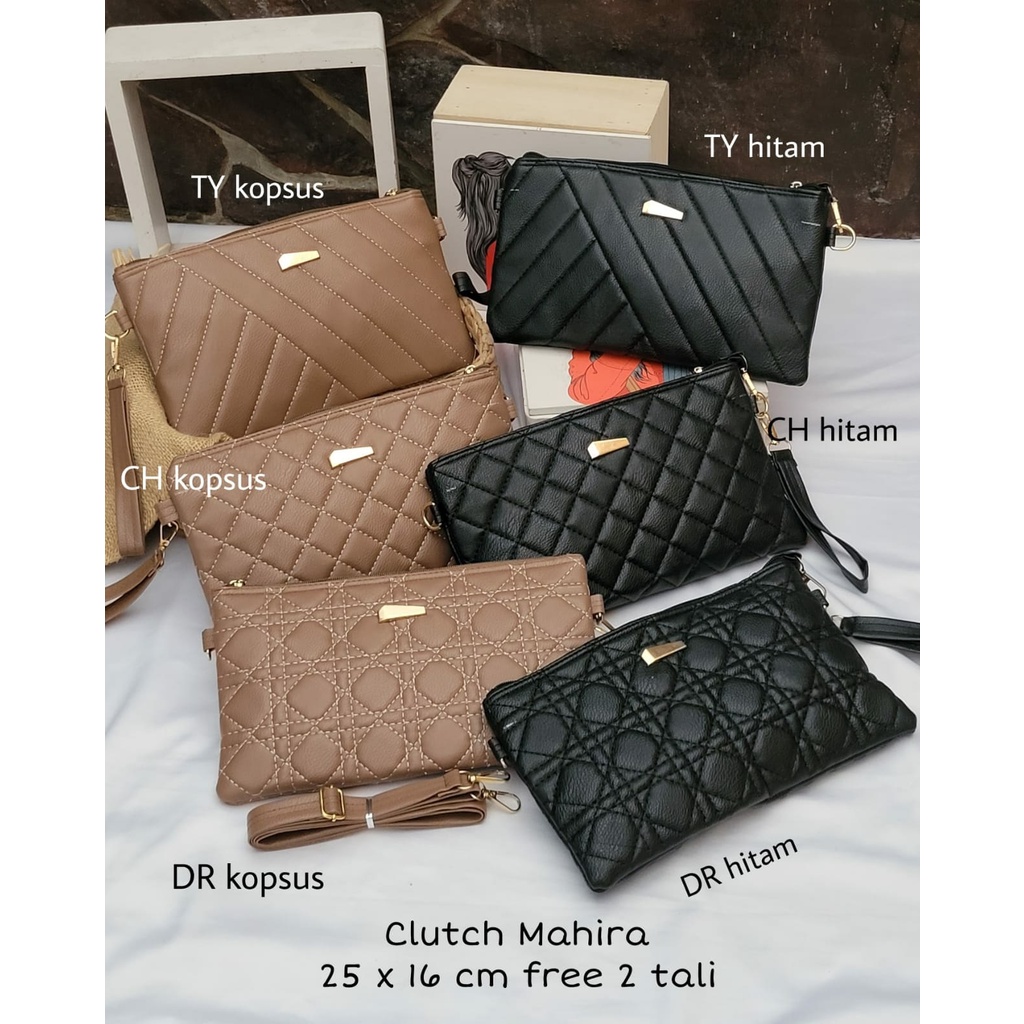 TAS DOMPET CLUTCH MAHIRA