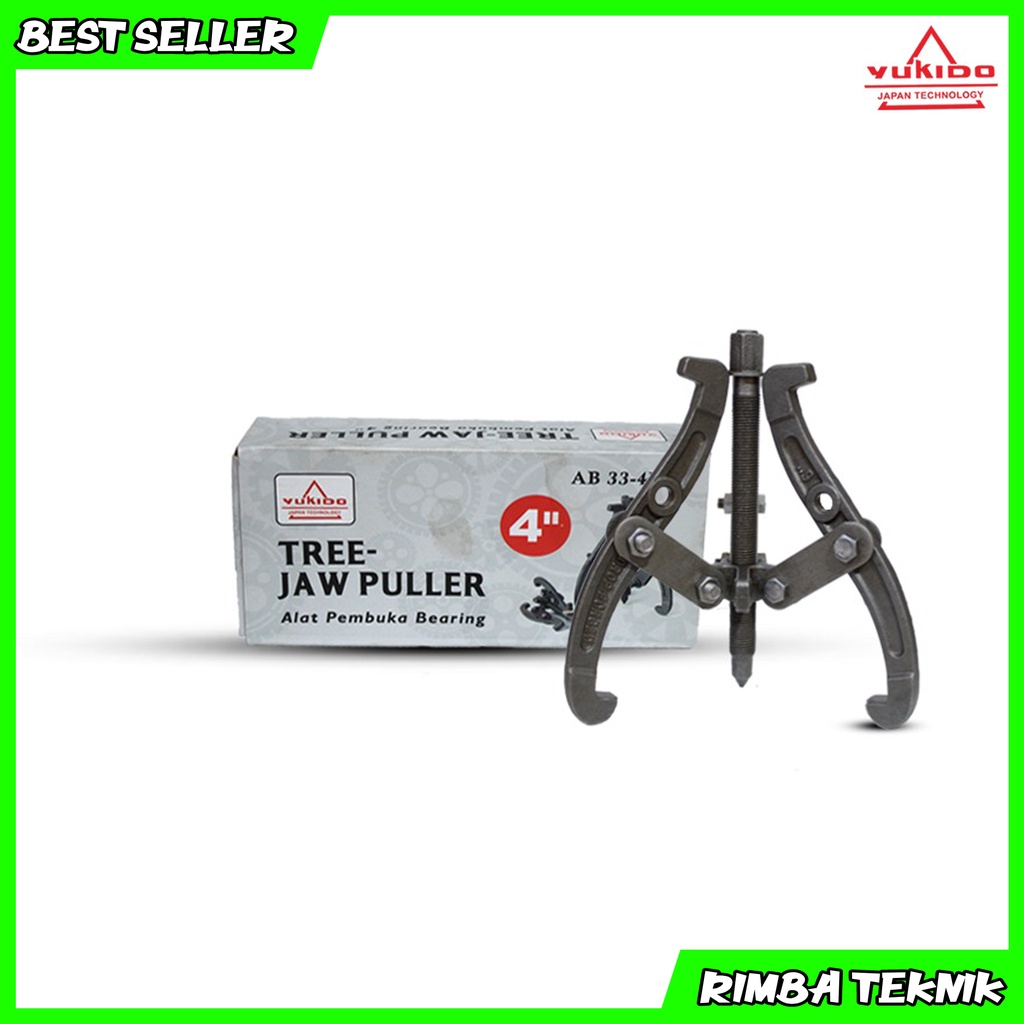 Treker 3 Kaki 4 Inch Alat Melepas Bearing 3 Kaki Three Jaw Puller 100mm 3 INCH 75MM