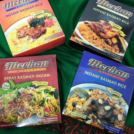 

STAR Beras Basmati Instan Merhan Nasi Khas Arab dan Timur Tengah Siap Saji 500gr