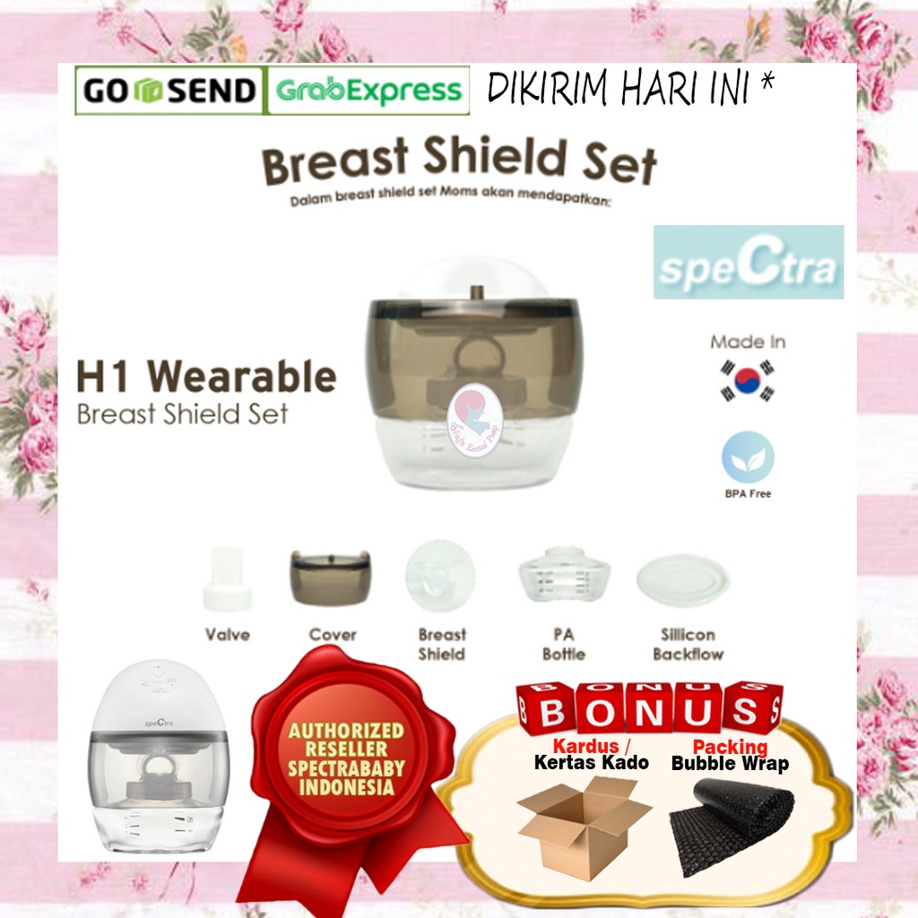 Corongset Spectra H1 / Breastshield Set H1/ Sparepart Spectra H1