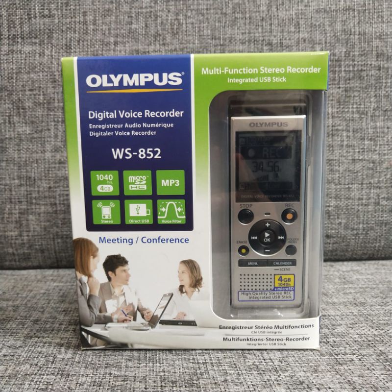 Olympus WS 852 Voice Recorder New Original Perekam Suara WS-852 WS852