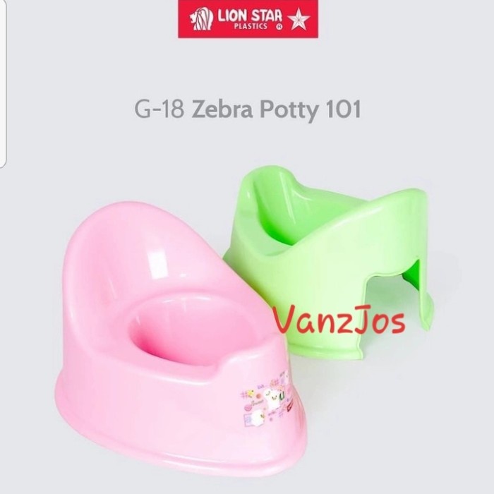 Pisp Pispot Bayi Tempat Pup Bayi Zebra Potty Lion Star G 18