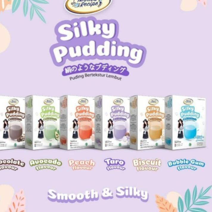 

Free Ongkir/ SILKY PUDING 155 GRAM FORISA MOMS RECIPE 6 RASA AVOCADO BUBBLE GUM CHOCOLATE PEACH BISCUIT TARO PUDDING POWDER BUBUK RECIPES RESEP PUYO COKELAT BISKUIT ALPUKAT PERMEN KARET GROSIR MURAH RESEP PRAKTIS SUSU POWDER BUBUK