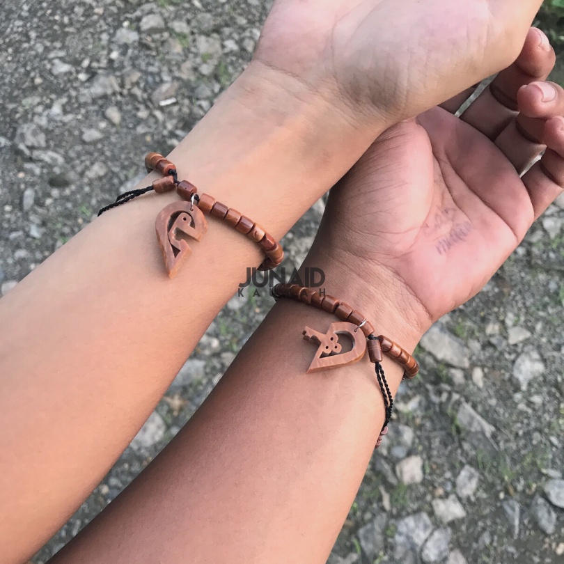 Gelang Kaokah Couple Polos Love Gembok Belah Tanpa Ukir Nama Kopel Kaoka Kokka Koka Kaukah Kaukah kokkah kokah Fukaha