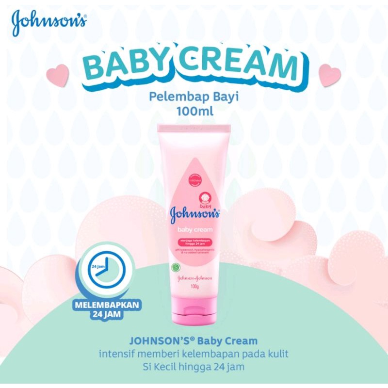 JOHNSON'S BABY CREAM 50/100 GR