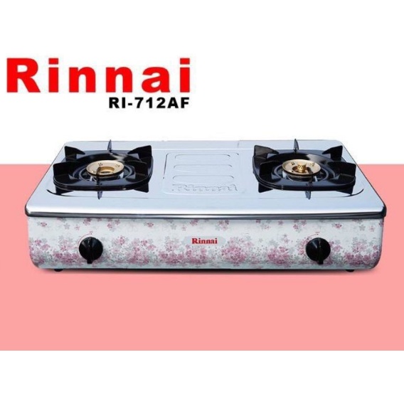 RINNAI KOMPOR RI 712 AF / RI-712AF (2 TUNGKU) GARANSI RESMI