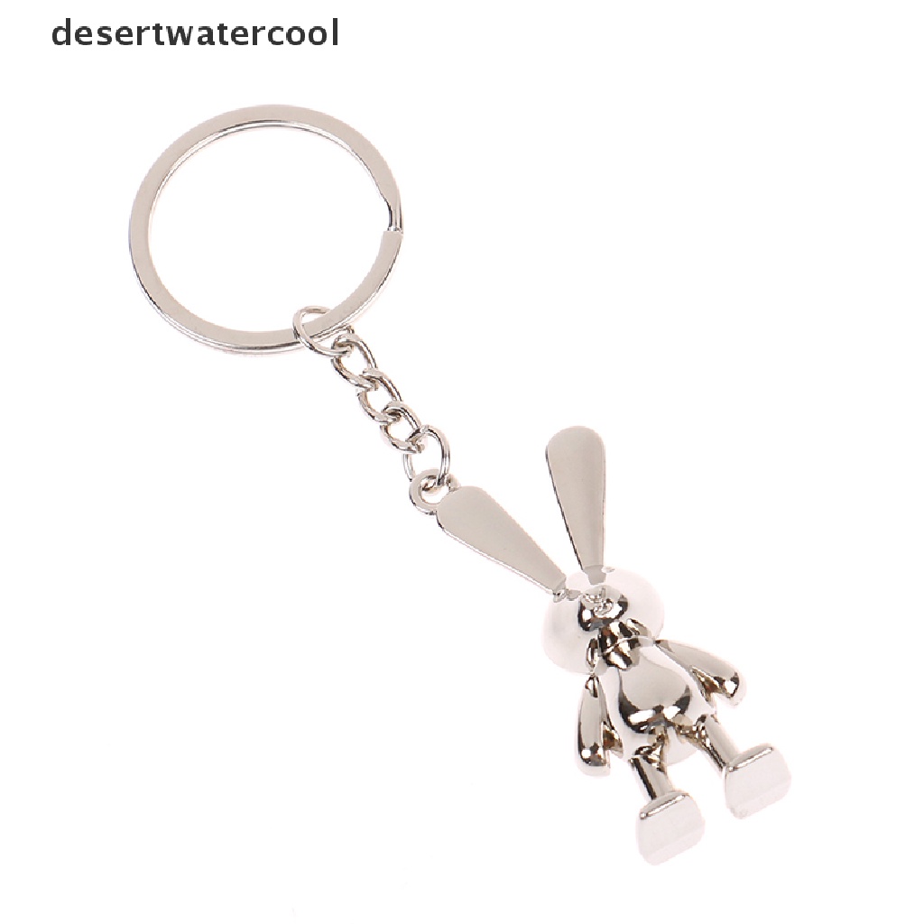 Deid Lucu Kartun Kelinci Key Ring Gantungan Kunci Aksesoris Dekorasi Tas Siswa Martijn